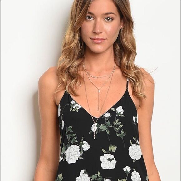 HOST PICK!! NEW 🖤 Black Floral Maxi Dress 🖤 - Picture 4 of 4